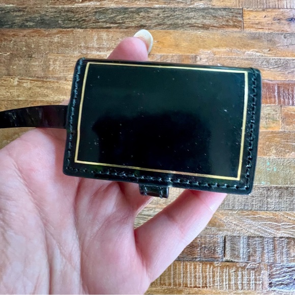 Dolce & Gabbana Black Leather Book Purse Charm - Picture 4 of 8